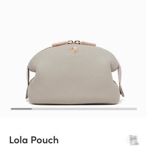 Dagne Dover Lola Pouch small Bone leather